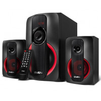 Активная акустическая система SVEN MS-304 Black, 2.1 / 20W + 2x10W RMS, Bluetooth, EDR, LED, FM Активная акустическая система SVEN MS-304 Black, 2.1 / 20W + 2x10W RMS, Bluetooth, EDR, LED, FM
